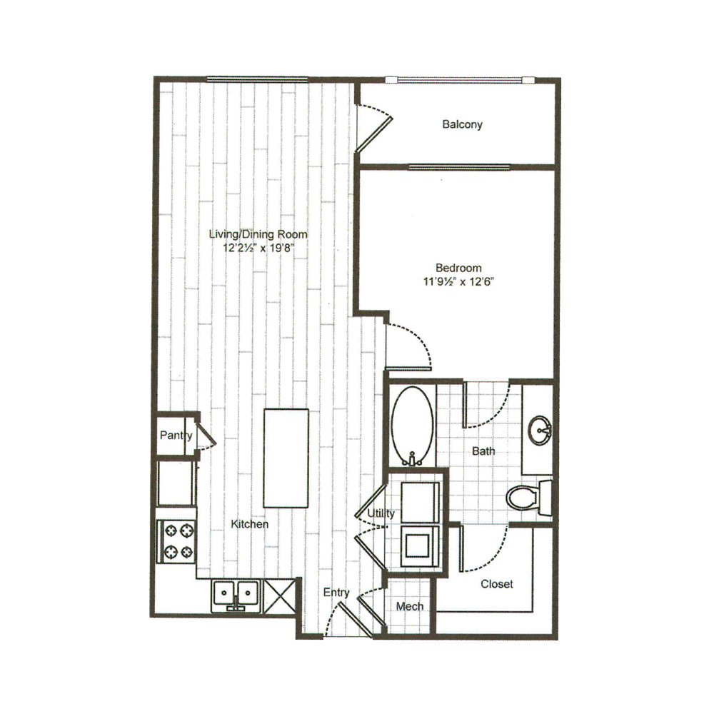 Caroline Uptown West; One Two Bedroom apartment homes in Houston Midtown Uptown Downtown Apartment Homes Pet friendly